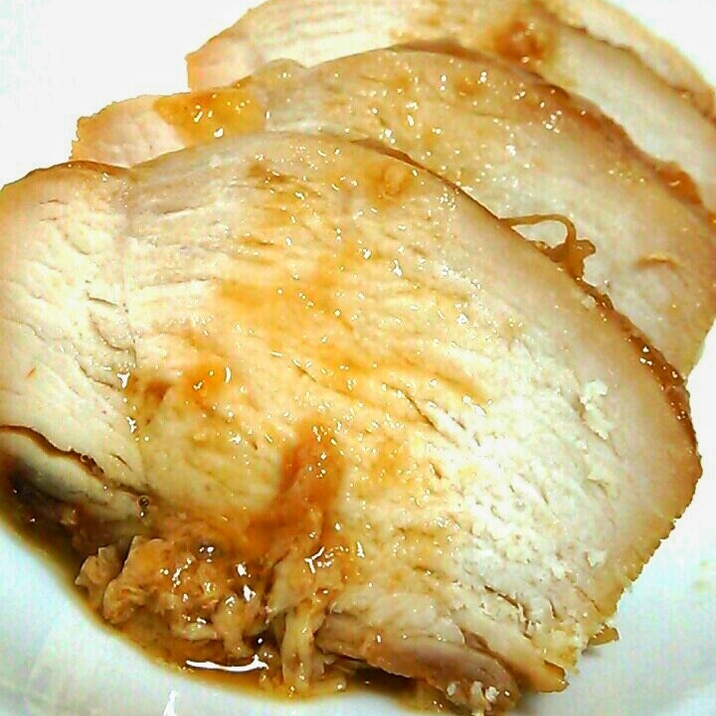 超簡単!レンジで「サラダチキン」照り焼き風味